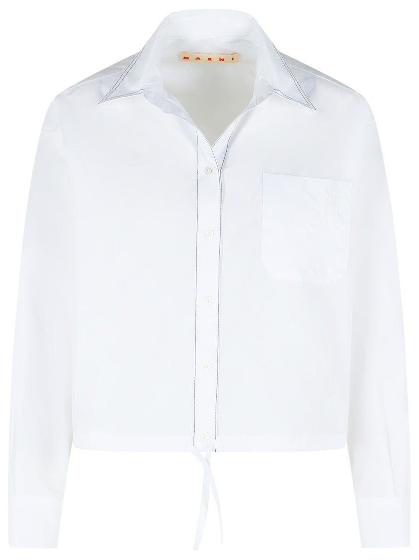 Marni White Cotton Shirt