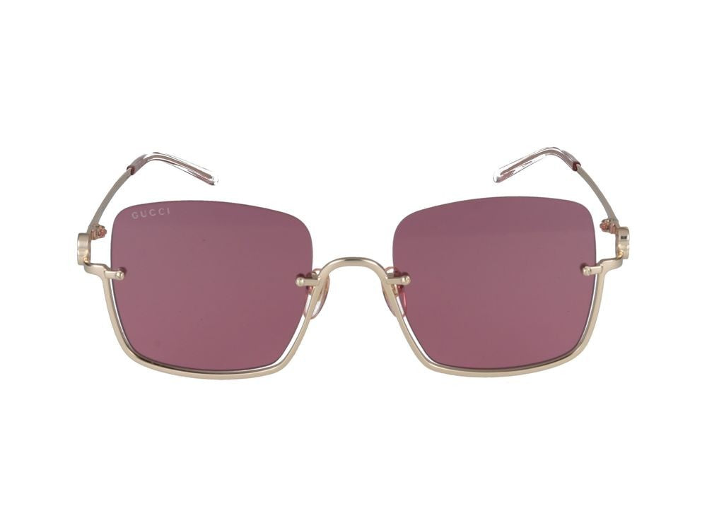 Gucci Sunglasses Gg1279s 003 Gold Gold Red 54/21/140