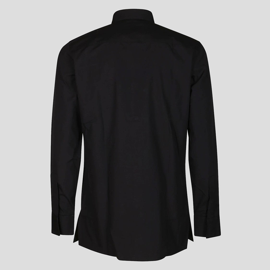 Givenchy Long-Sleeved Black Shirt With Classic Collar