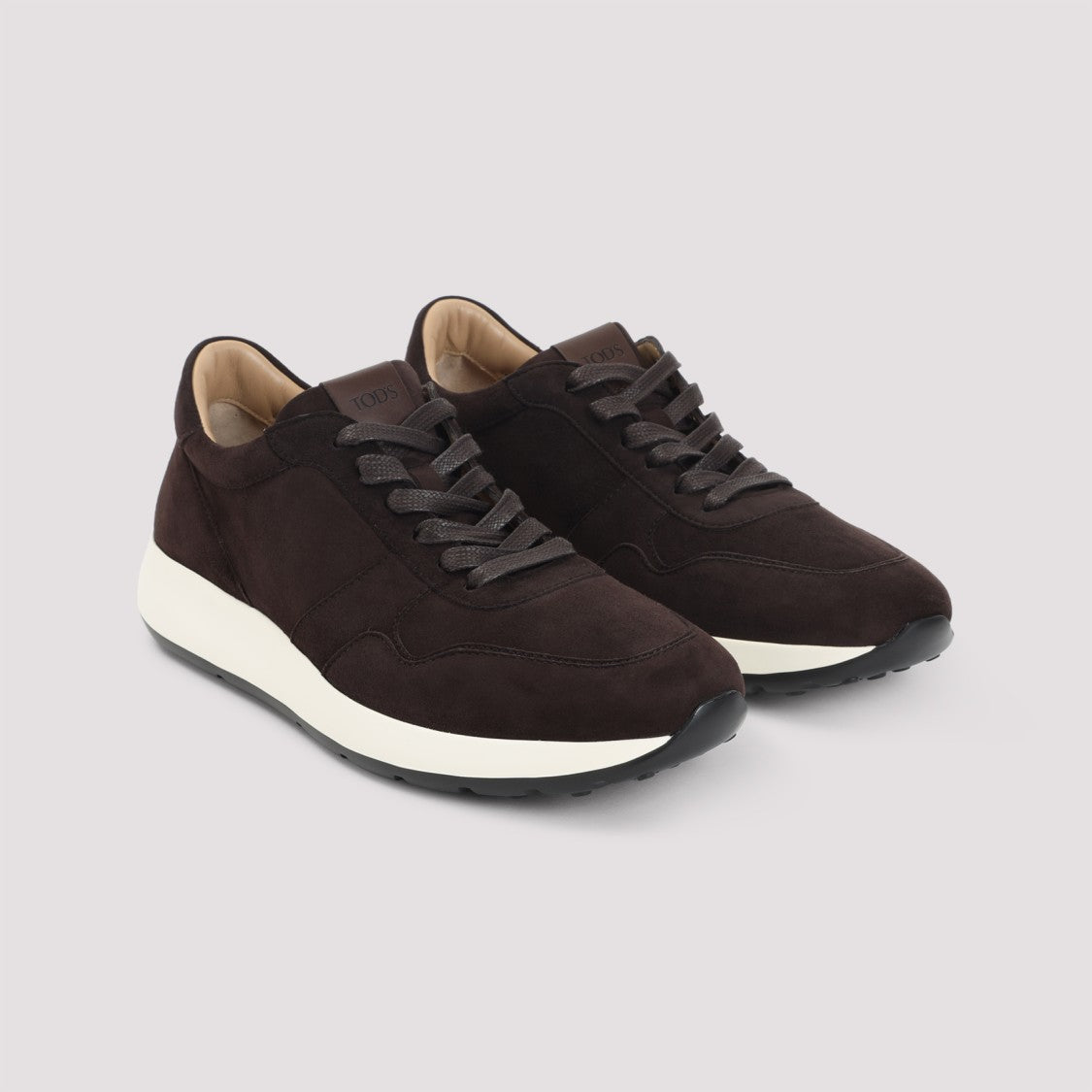 Tod's Suede Upper Sneakers With Contemporary Design