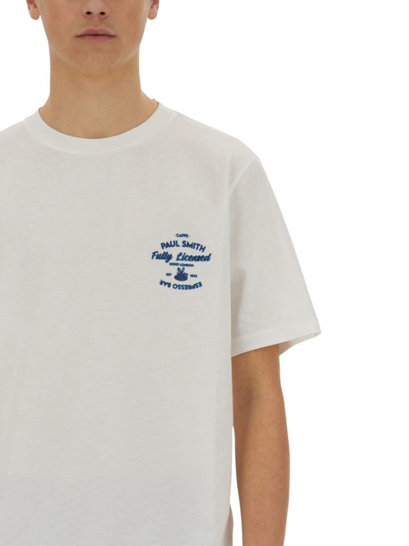 Paul Smith Espresso Bar Print T-Shirt