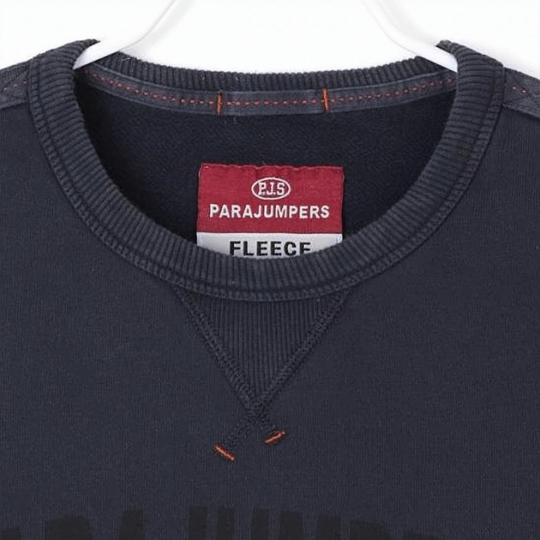 Parajumpers Long-Sleeve Tee With Ribbed Detailing And Embossed Logo
