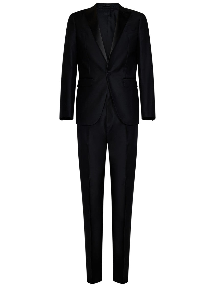 Dsquared2 Black Dress Suit