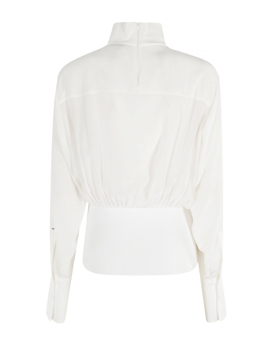 Sportmax Soft Silk Crêpe De Chine Blouse