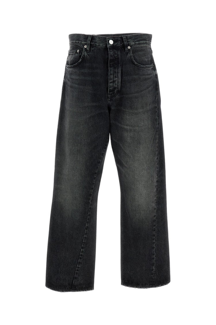 Sunflower Relaxed Fit Five-Pocket Jeans With Kick-Flare Hem