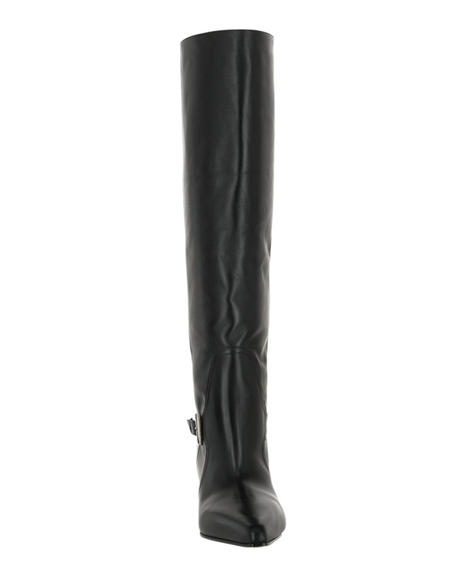 Paris Texas Jane Buckle Knee-High Boots
