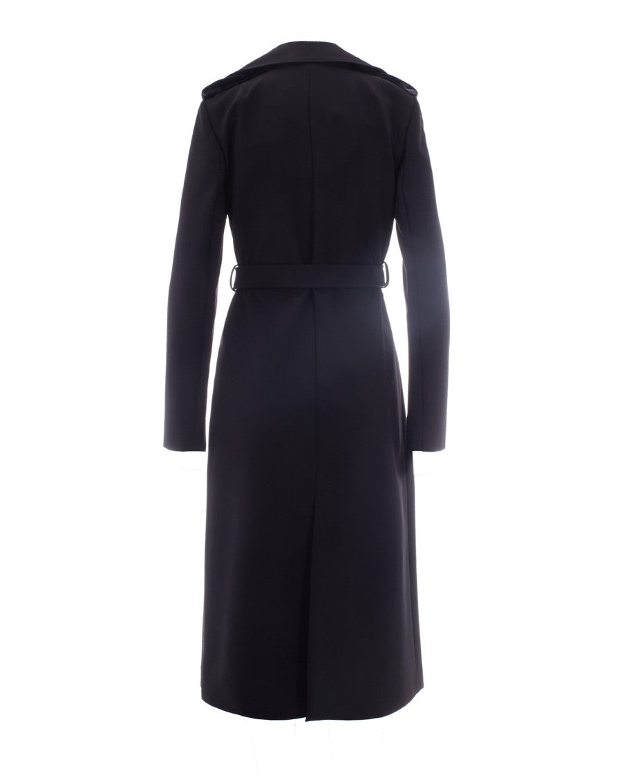 Patrizia Pepe Bi-Elastic Nylon Trench Coat