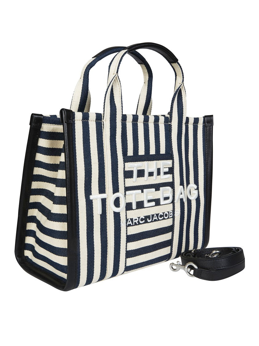 Marc Jacobs The Medium Tote Stripe Removable Strap Bag