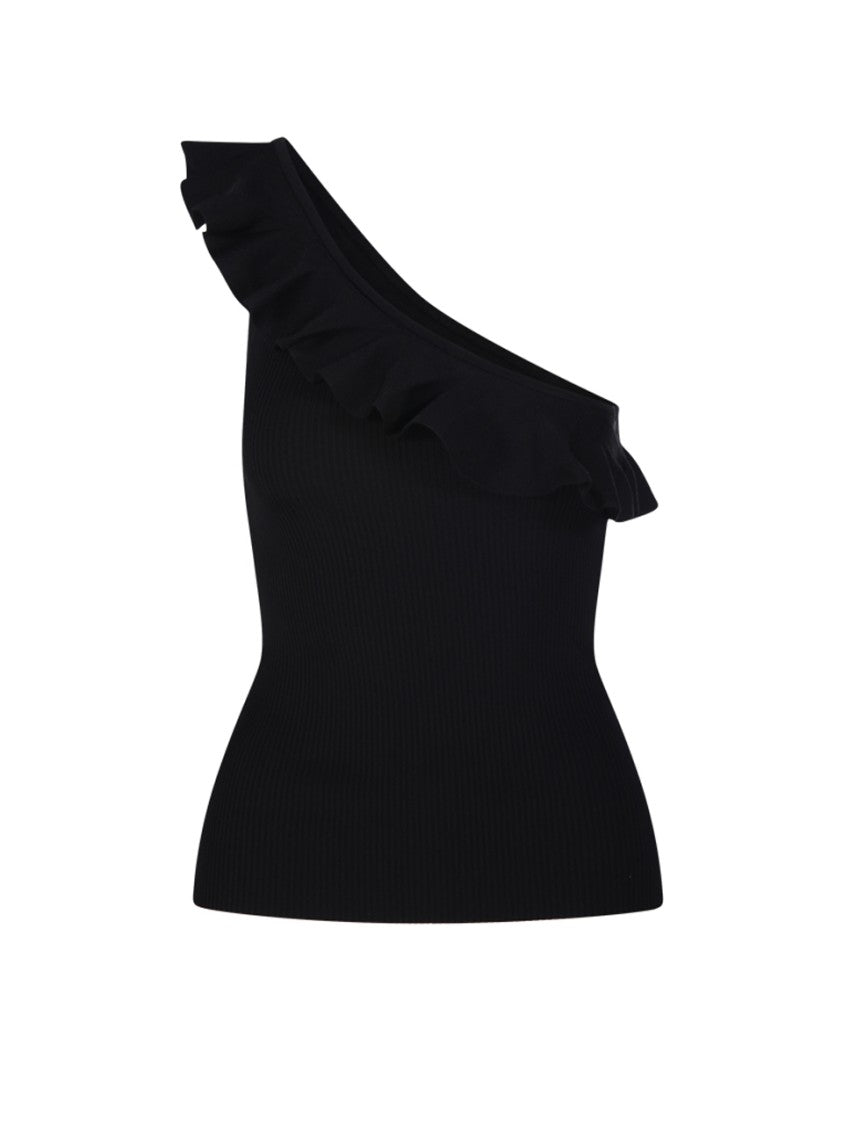 Zimmermann Rhiannon Frill Asymmetric Tank Top