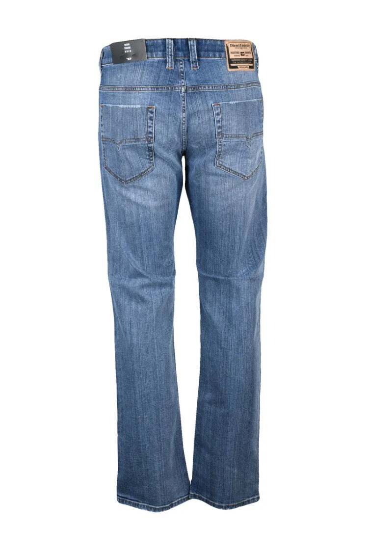 Diesel Blue Safado Straight Cotton Elastane Jeans