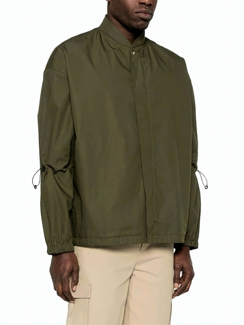 Oamc Boxy Oversized Outerwear With High Collar