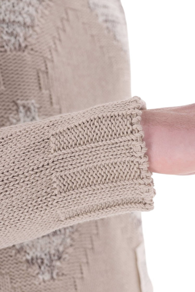 Ballantyne Raw Diamond Pure Cashmere Crewneck Sweater