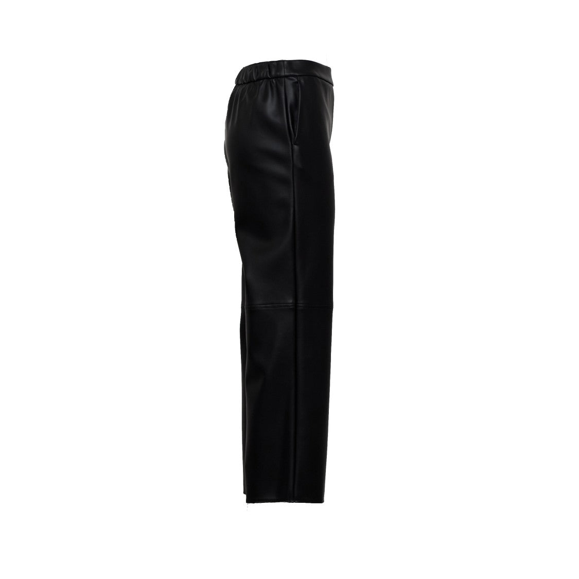Max Mara Amati Straight-Leg Coated Jersey Pants