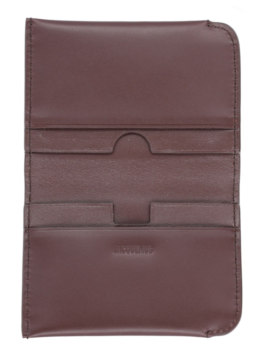 Jacquemus Curved Edge Minimalist Multiple Slots Wallet Card Holder