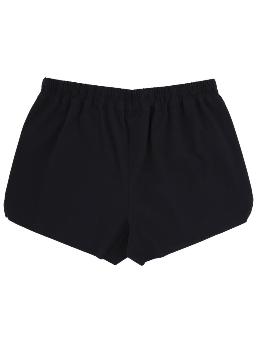 Rick Owens Minimalist Contrasting Drawstring Swim Shorts