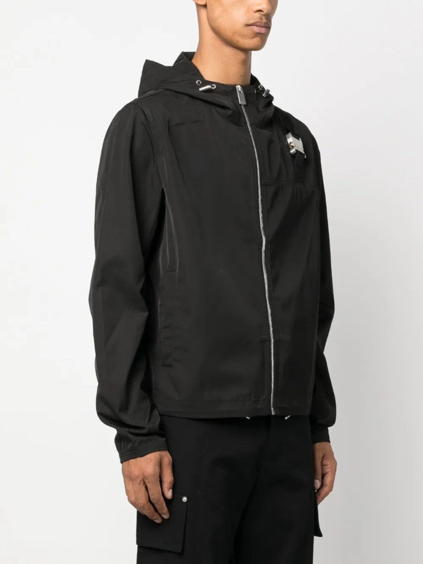 1017 Alyx 9Sm Structured Black Jacket With Clean Lines And Versatile Appeal