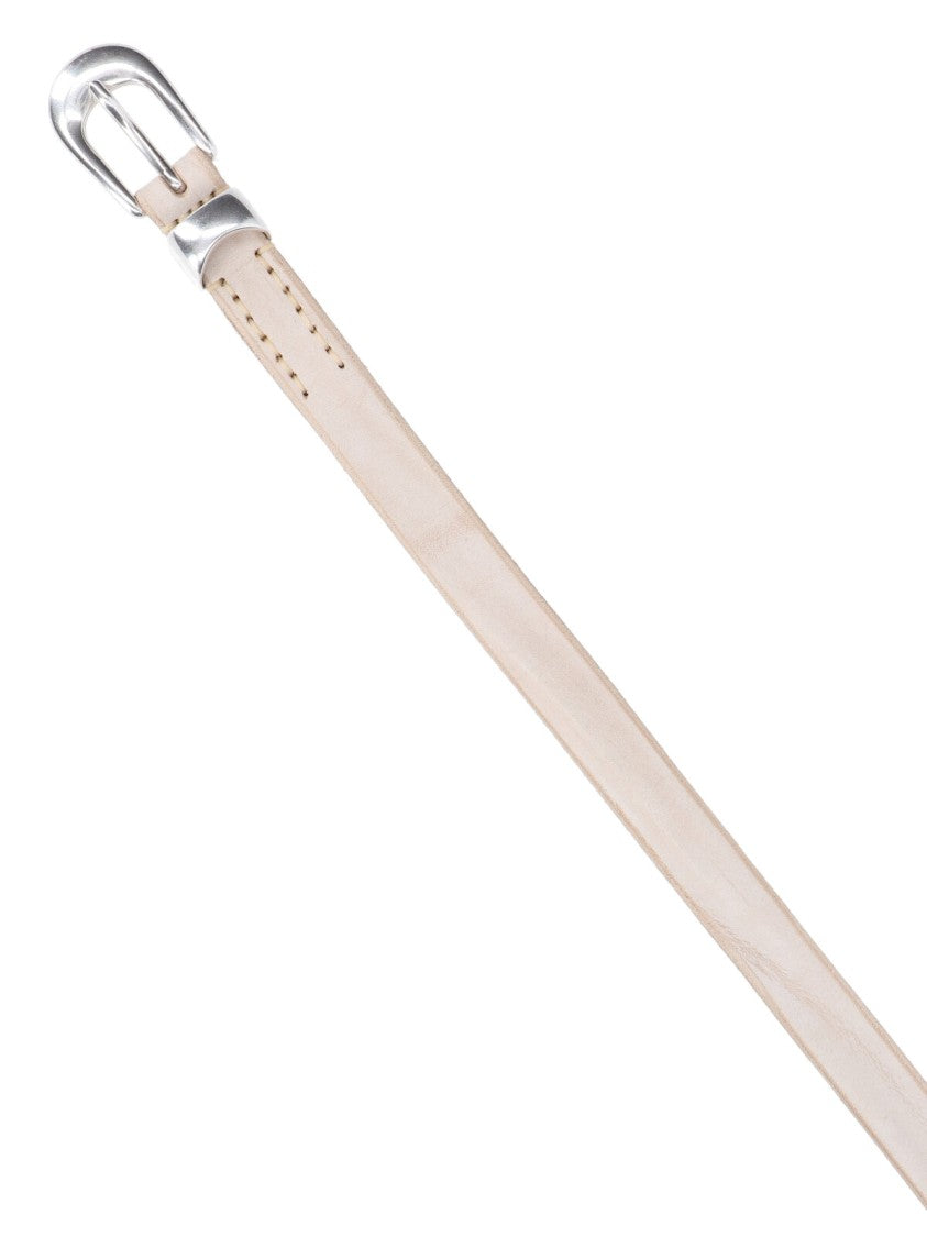 Our Legacy Suede Belt – Cream