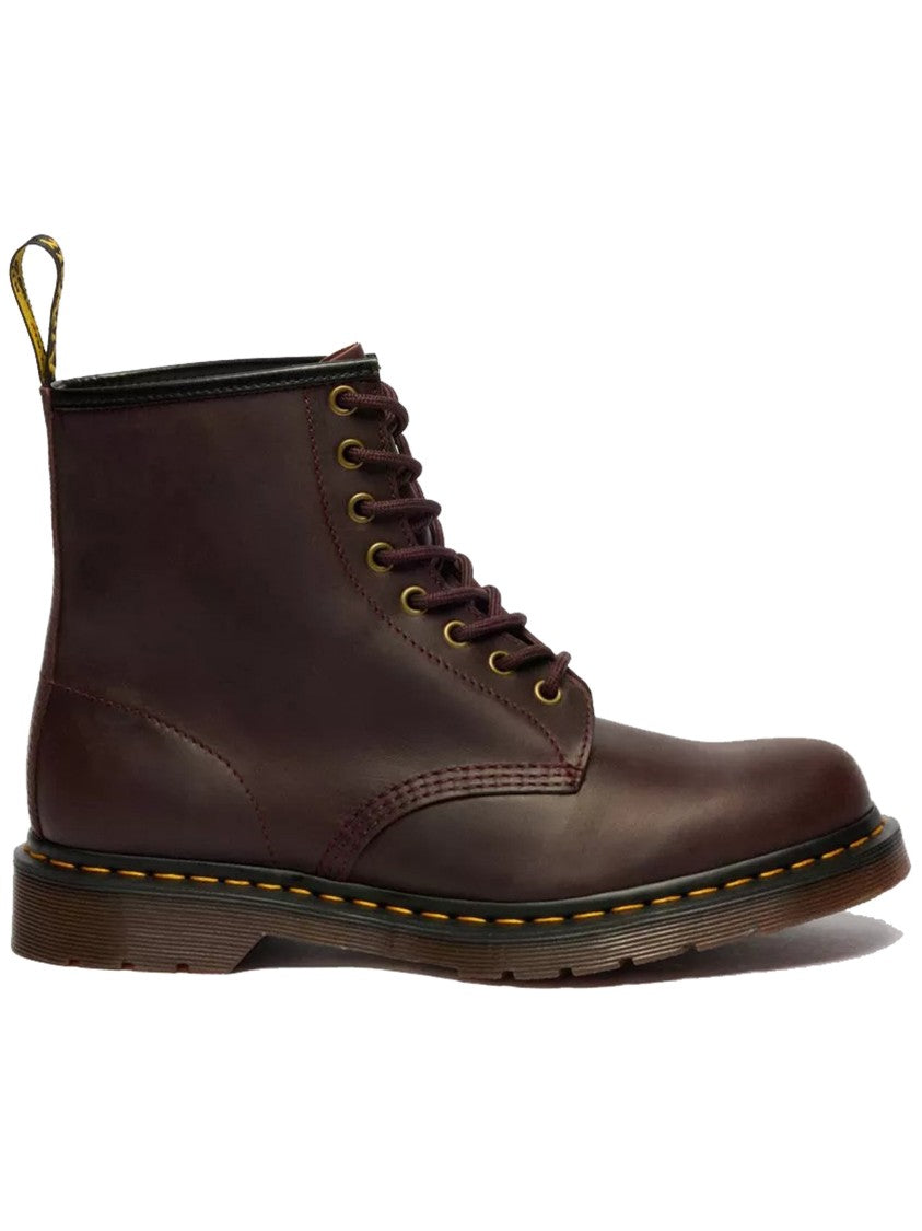 Dr. Martens 1460 Ankle-High Smooth Matte Leather Boots