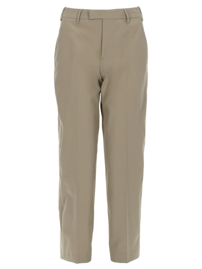Pt Torino Emma Cropped Tailored Mid-Rise Pants
