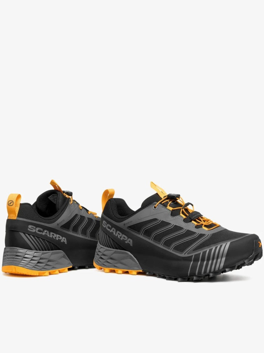 Scarpa Rugged Low-Profile Trail Sneakers With Vibrant Accents