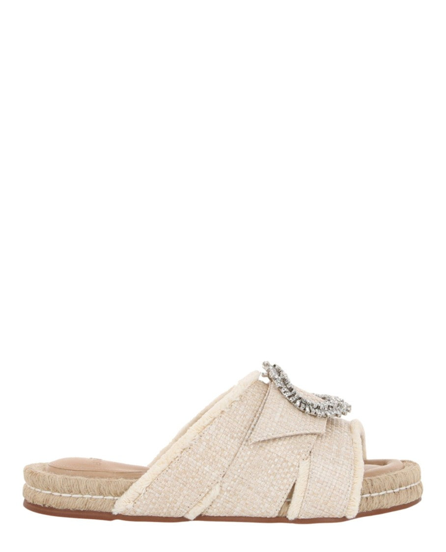 Alexandre Birman Madelina Raffia Sandals