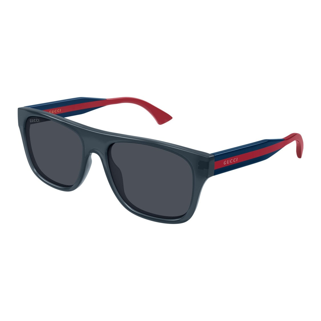 Gucci Gg2119s Rectangular Frame Sunglasses In Deep Navy