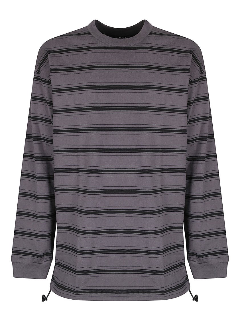 Comme Des Garçons Crew Neck Sweatshirt With Adjustable Hem
