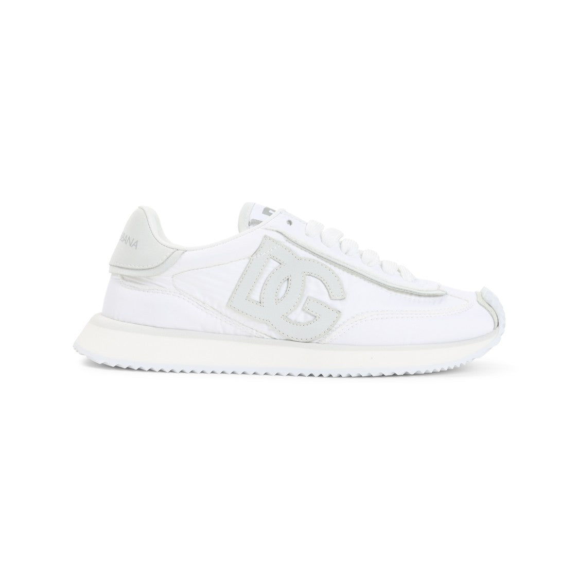 Dolce & Gabbana Round Toe Sneakers With Dg Patch