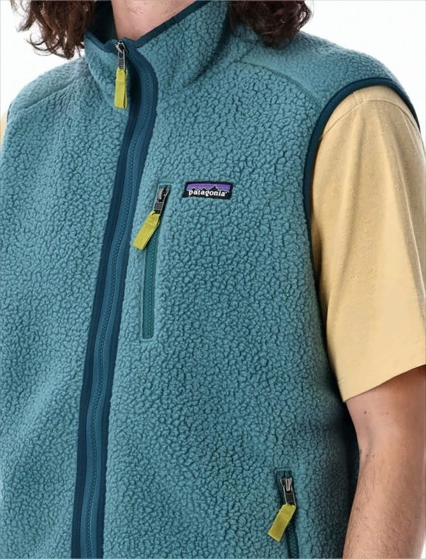 Patagonia Relaxed-Fit Fleece Vest With Full Front Zipper