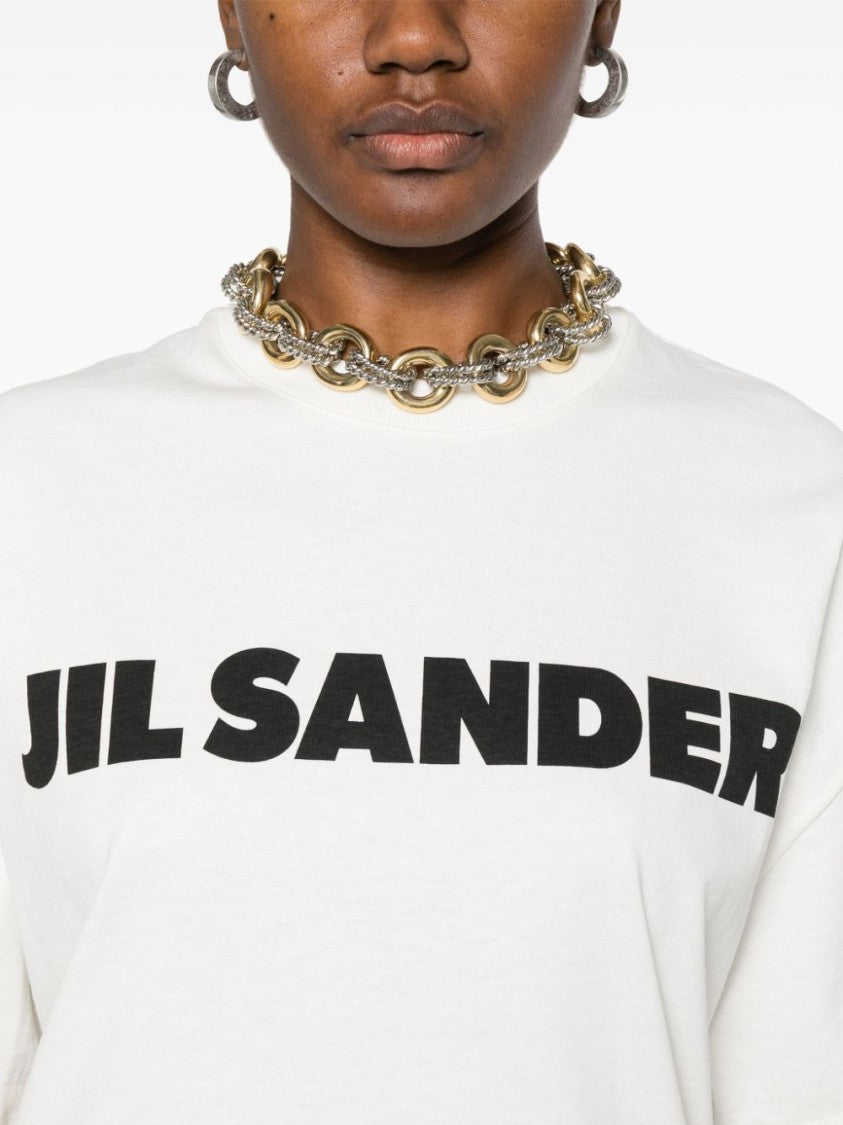 Jil Sander Oversized White T-Shirt