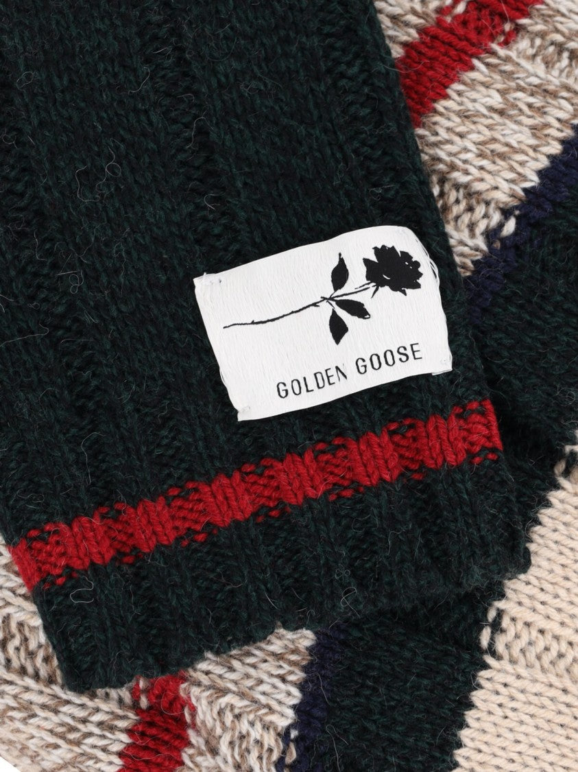 Golden Goose Multicolor Alpaca Wool Sweater