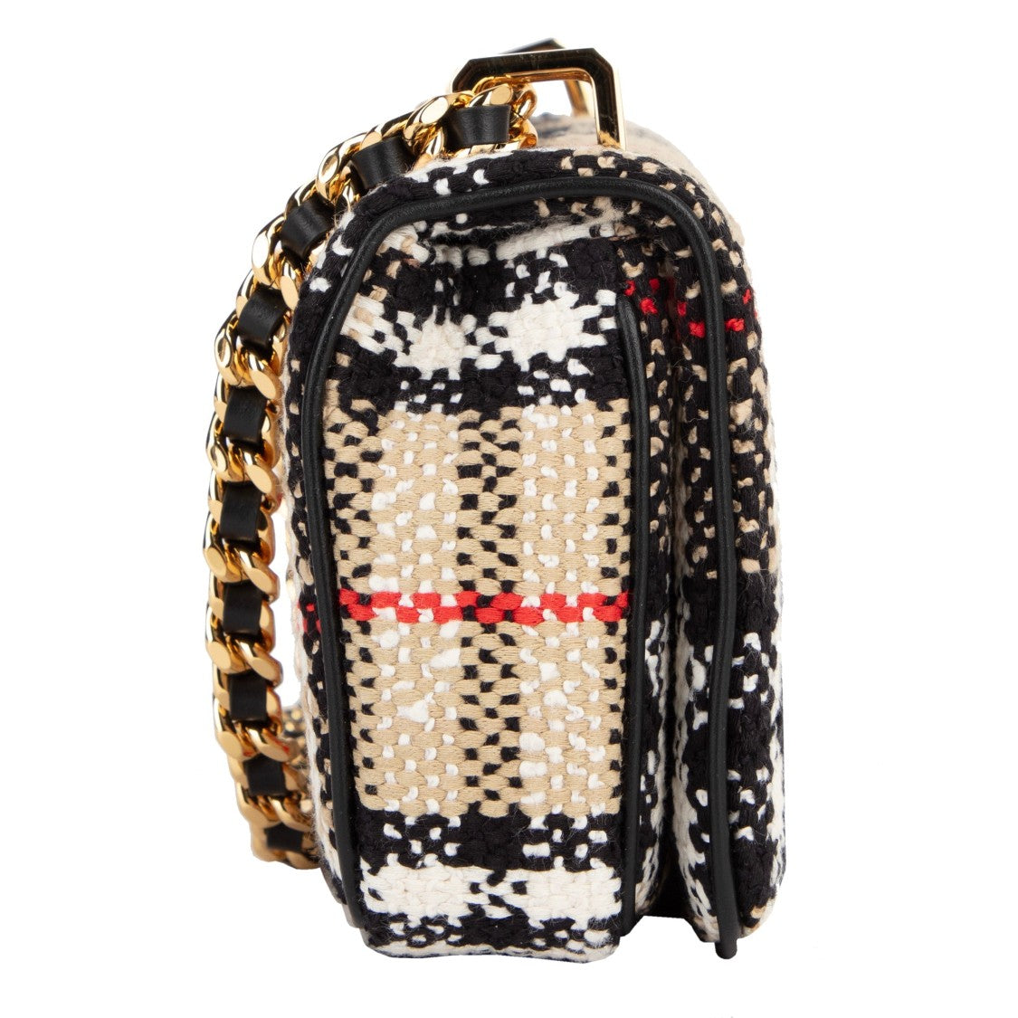 Burberry Lola Bag With Vintage-Check