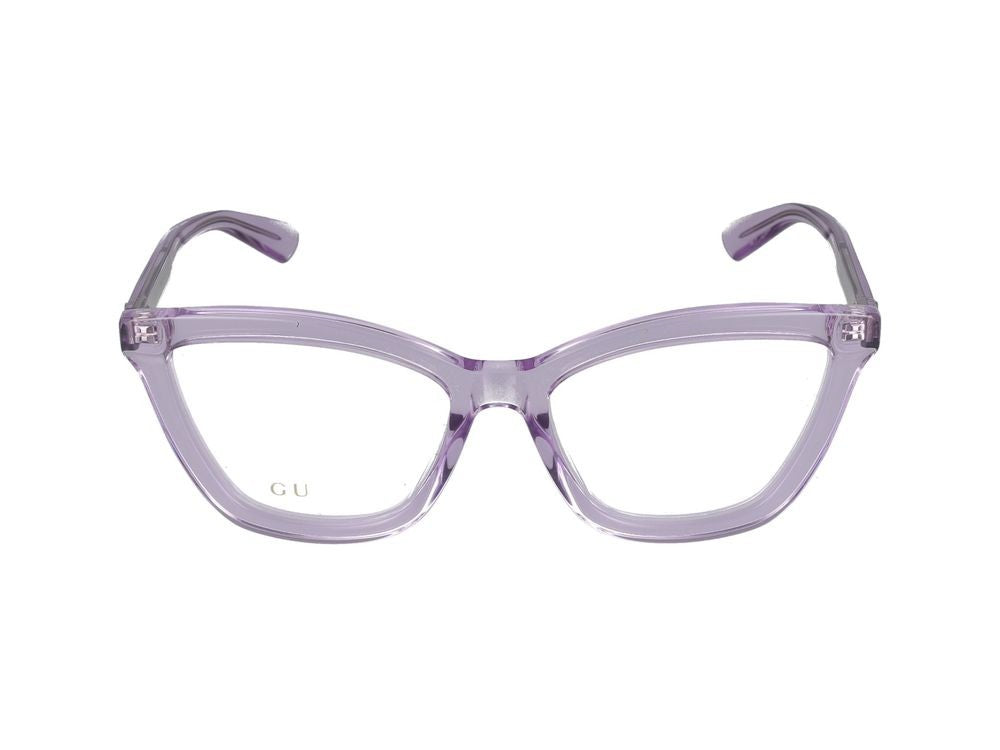 Gucci Violet Translucent Violet Acetate Eyeglasses