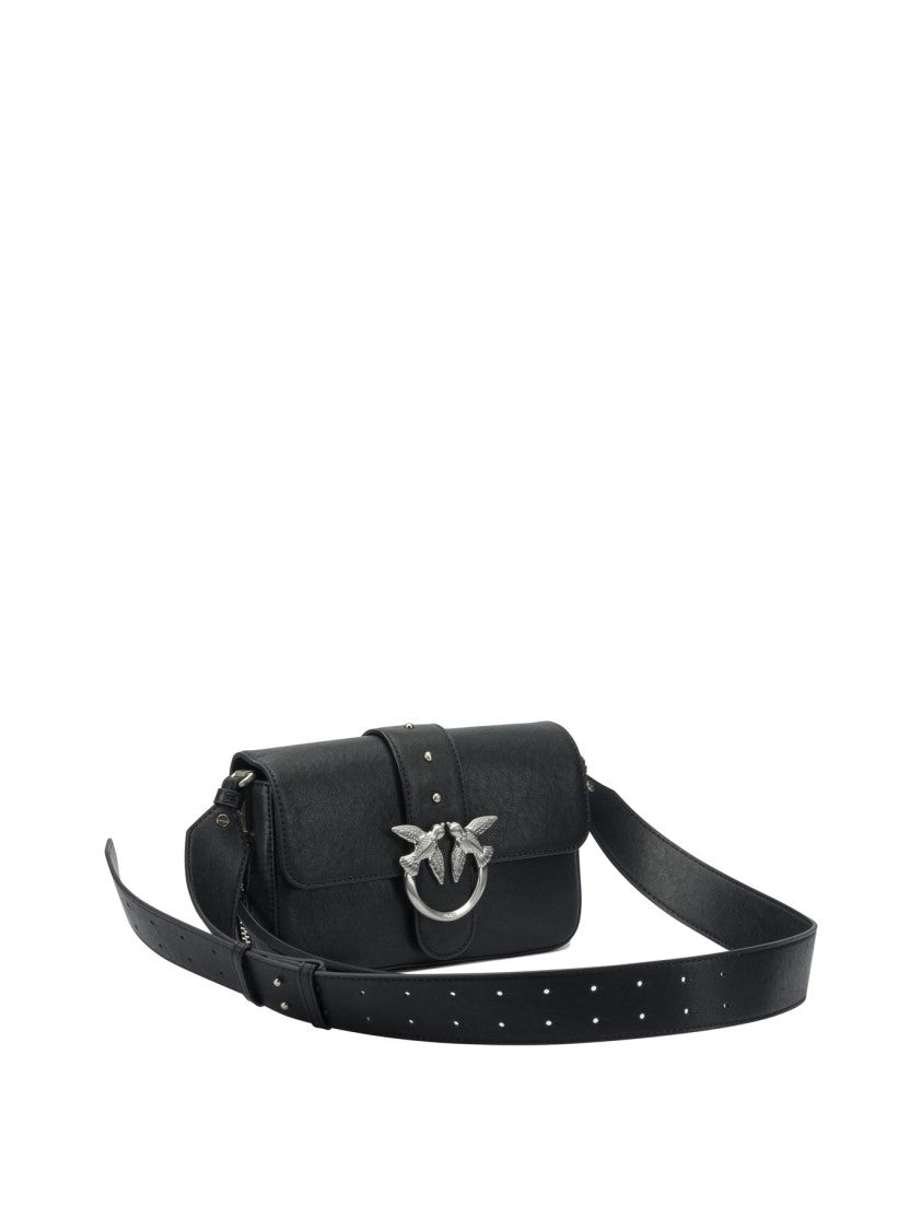 Pinko Leather Shoulder Bag