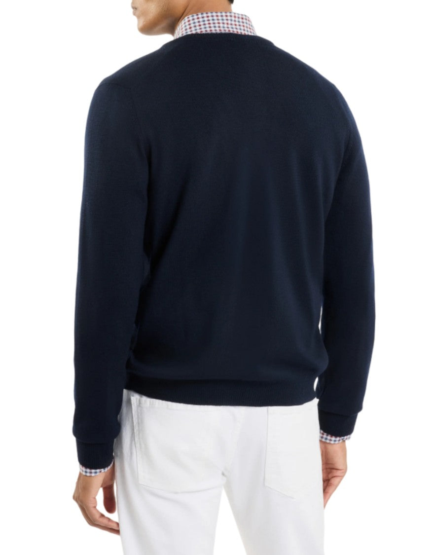Fay Classic V-Neck Cardigan