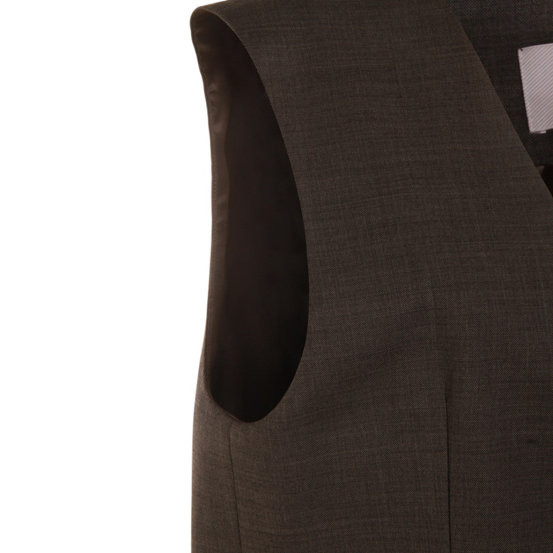 Nine In The Morning Tailored Sleeveless Jacket With Double-Breasted Front