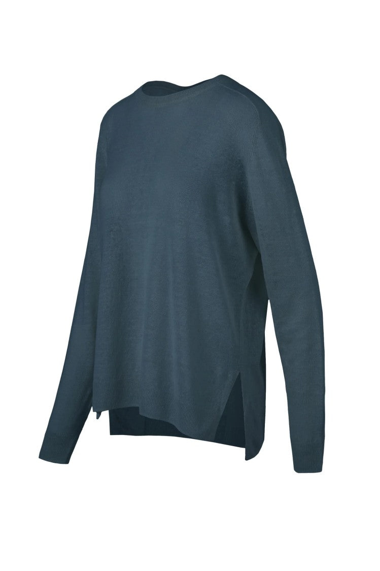Bomboogie Light Pink Perforated Knit Sweater