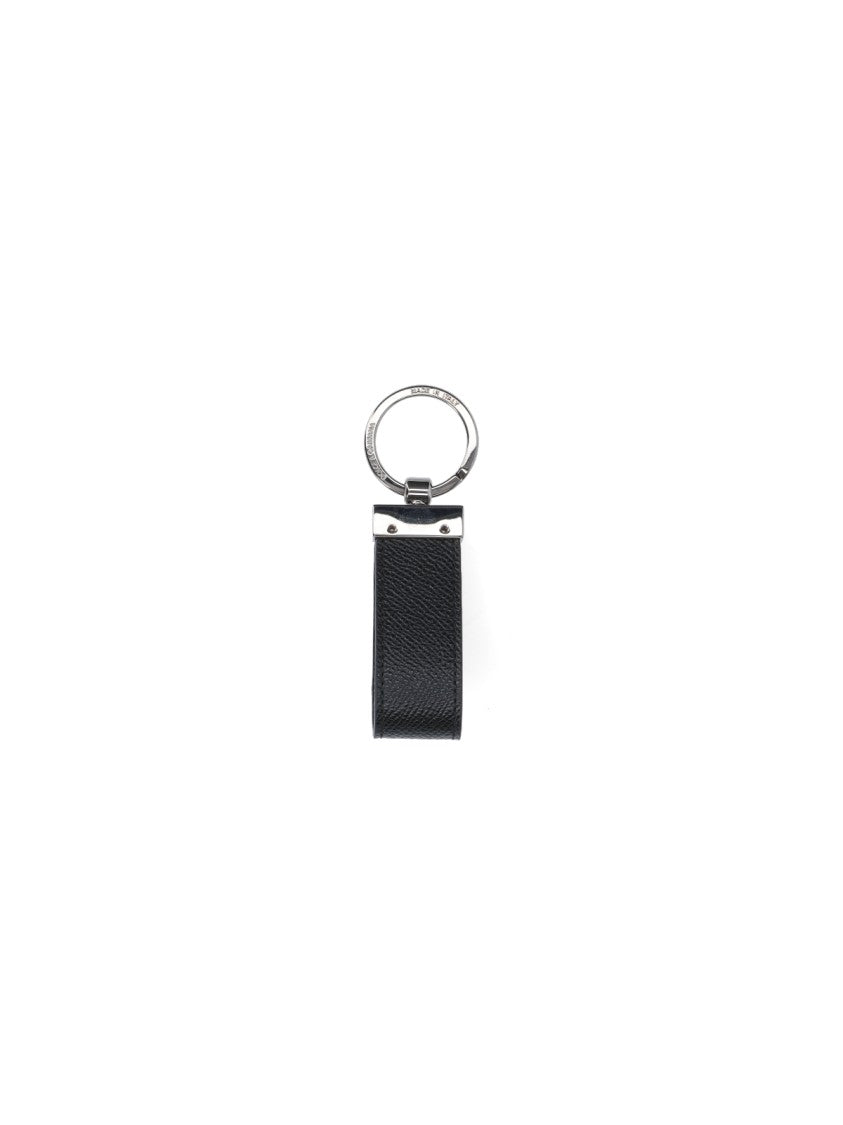 Dolce & Gabbana Dauphine Leather Keychain