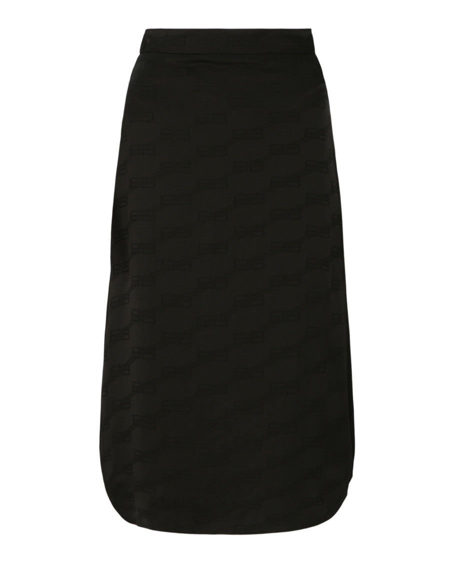 Balenciaga Bb Monogram A-Line Skirt