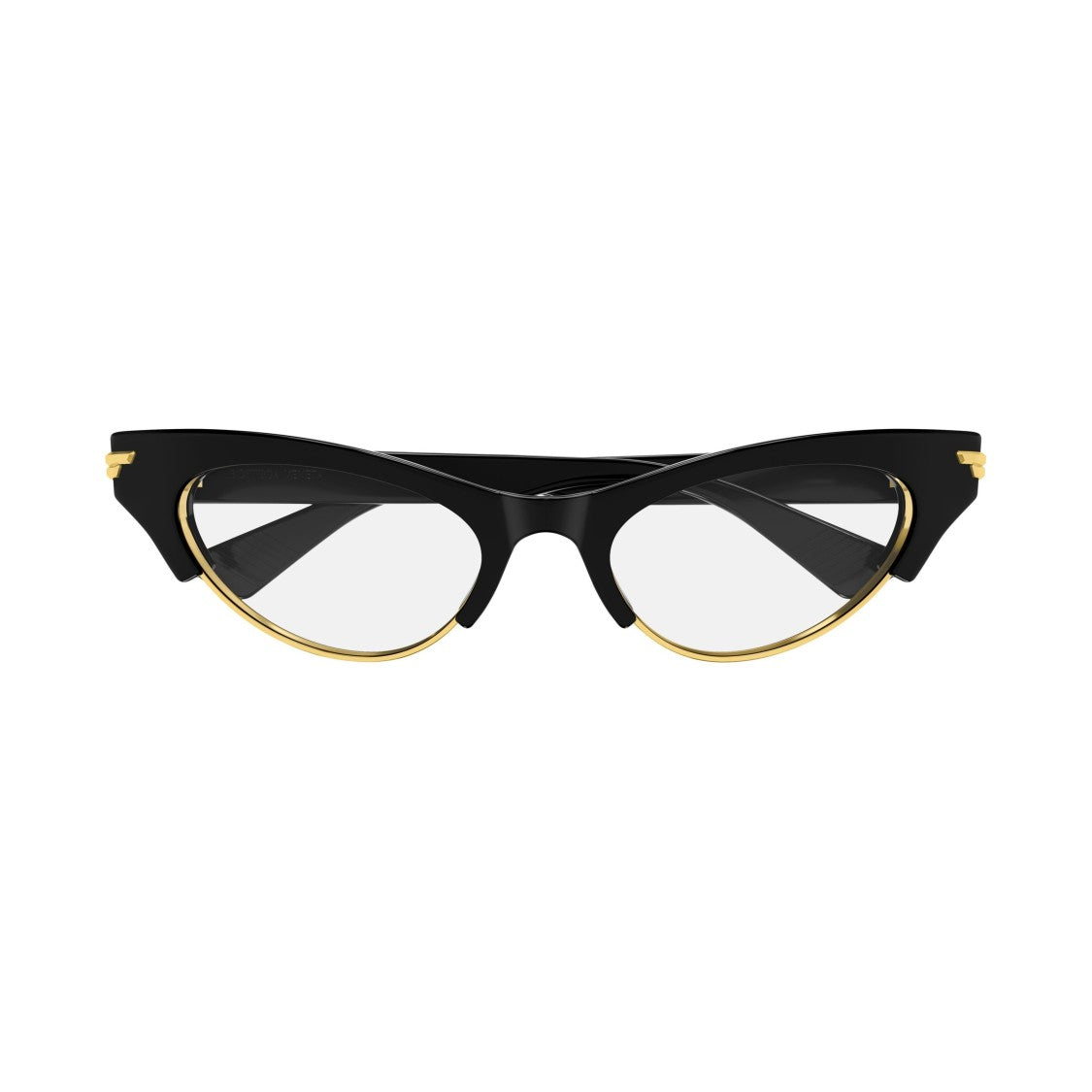 Bottega Veneta Cat-Eye Sunglasses With Gold-Tone Accents