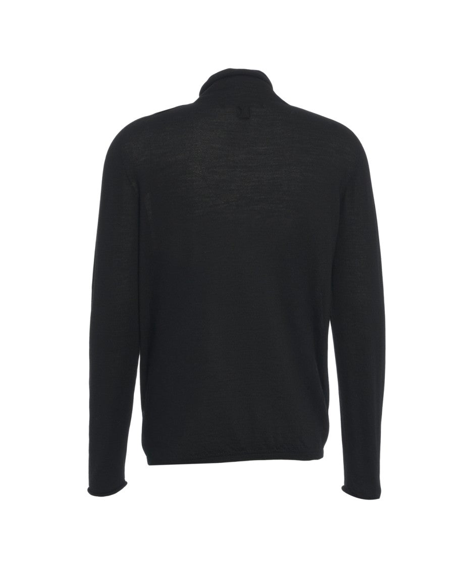 Hannes Roether Virgin Wool Turtleneck Sweater