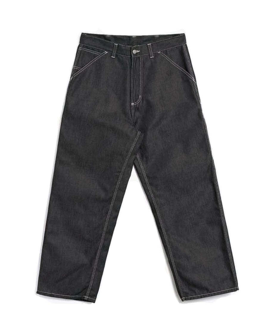 Carhartt Wip Wide-Leg Denim Pants With Utility Pockets