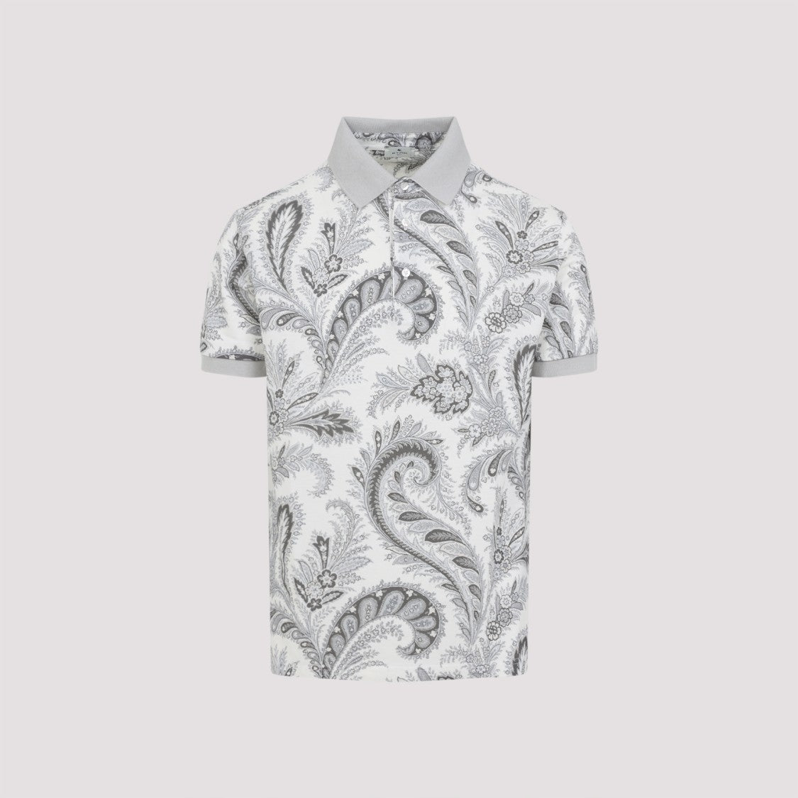 Etro Polo T-Shirt With Paisley Pattern