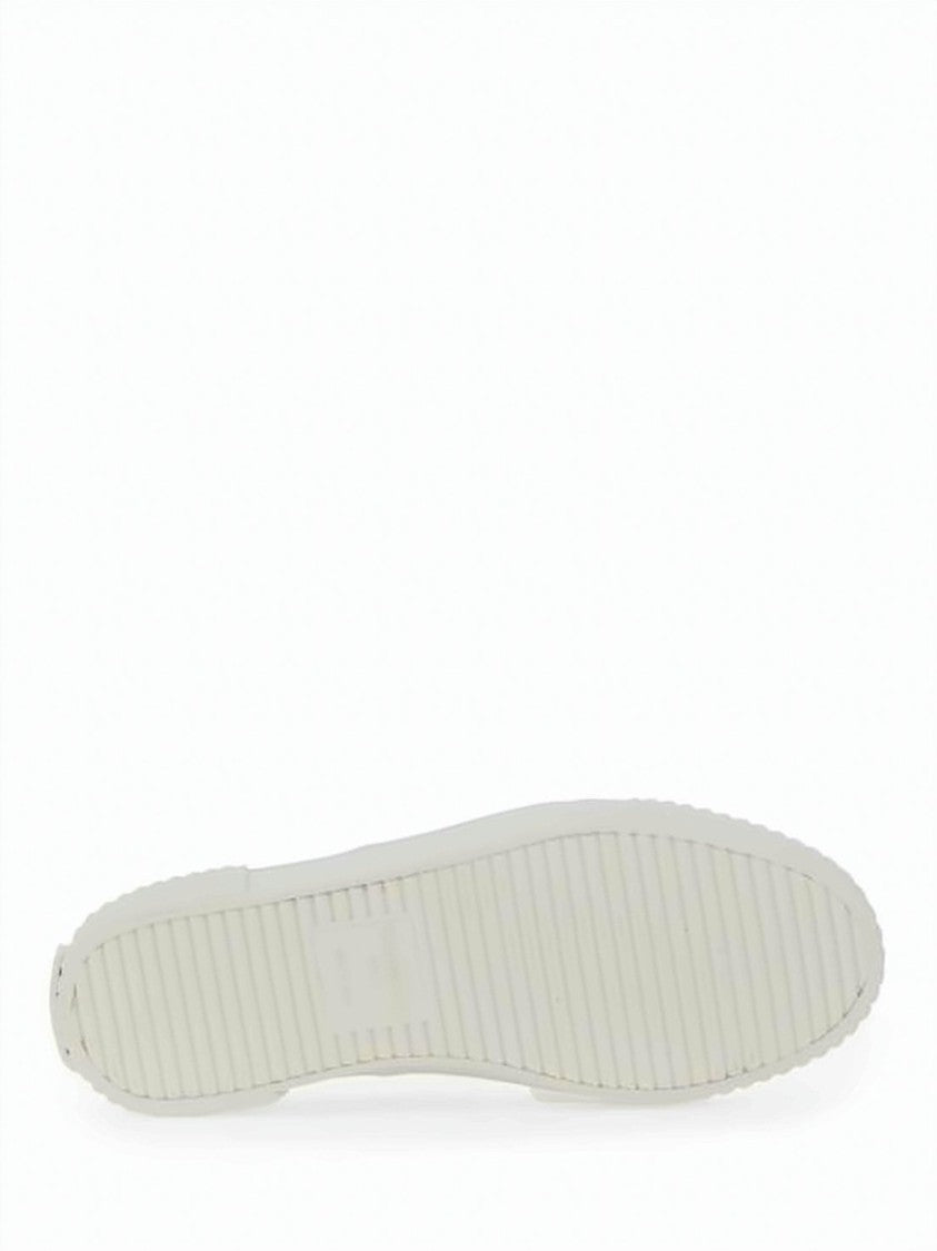 Thom Browne Low-Top Canvas Sneakers With Minimalist Design And Tricolor Pull Tab