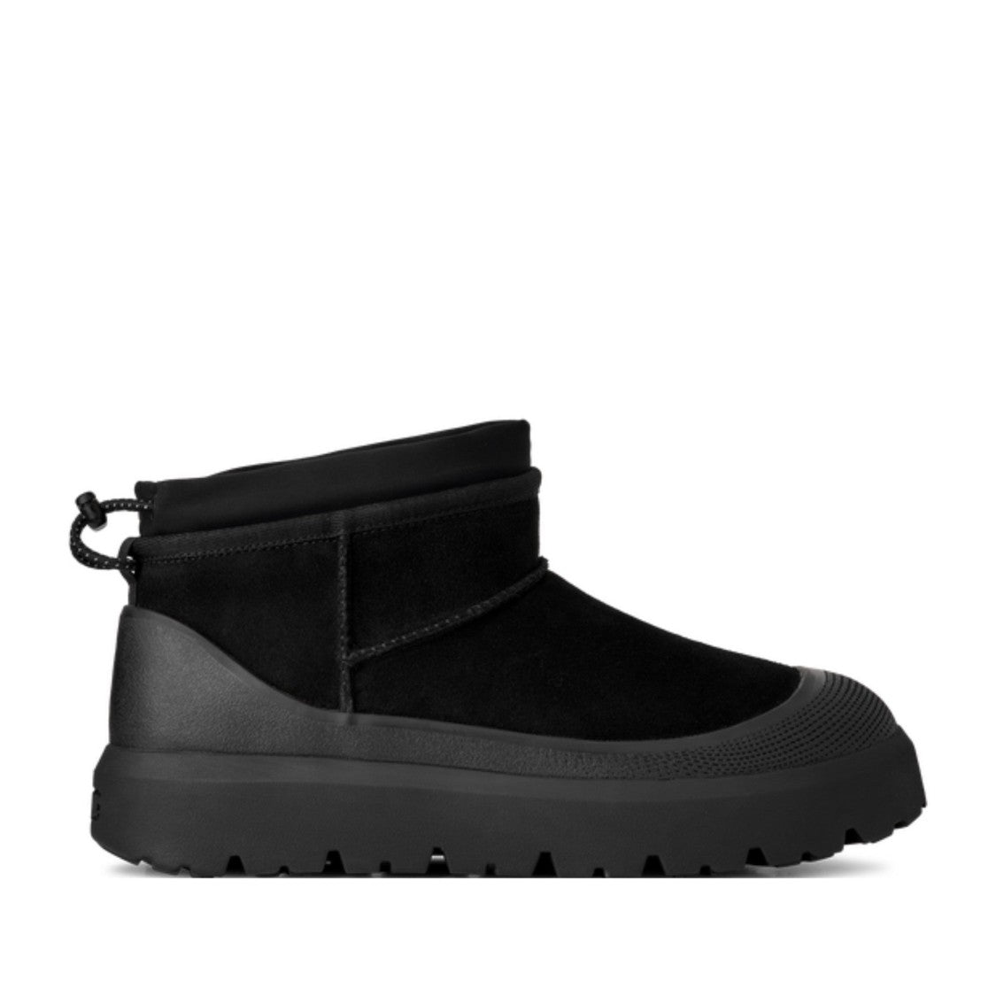 Ugg Black Classic Ultra Mini Suede Boots