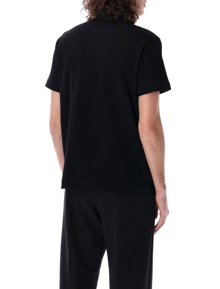 Burberry Short-Sleeved Polo Shirt With Classic Collar