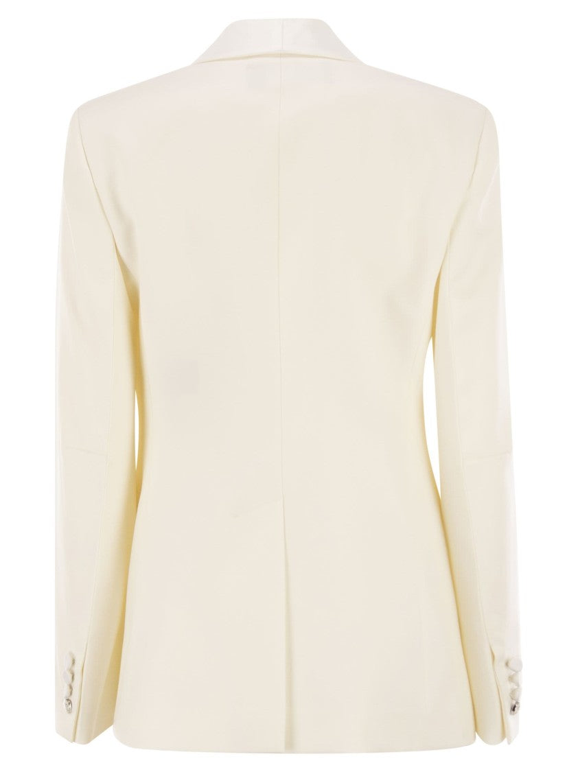 Max Mara Giselle Wool Gabardine Blazer