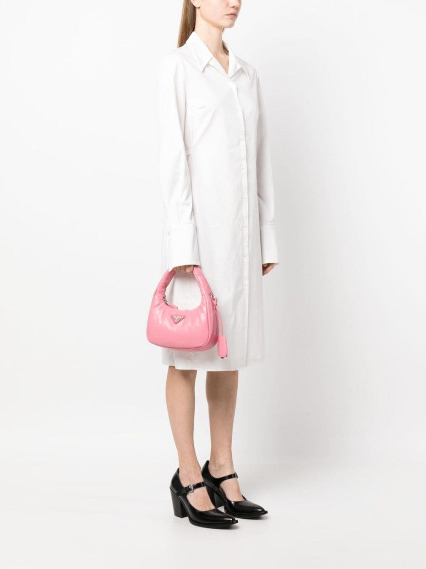 Prada Mini Padded Leather Shoulder Bag