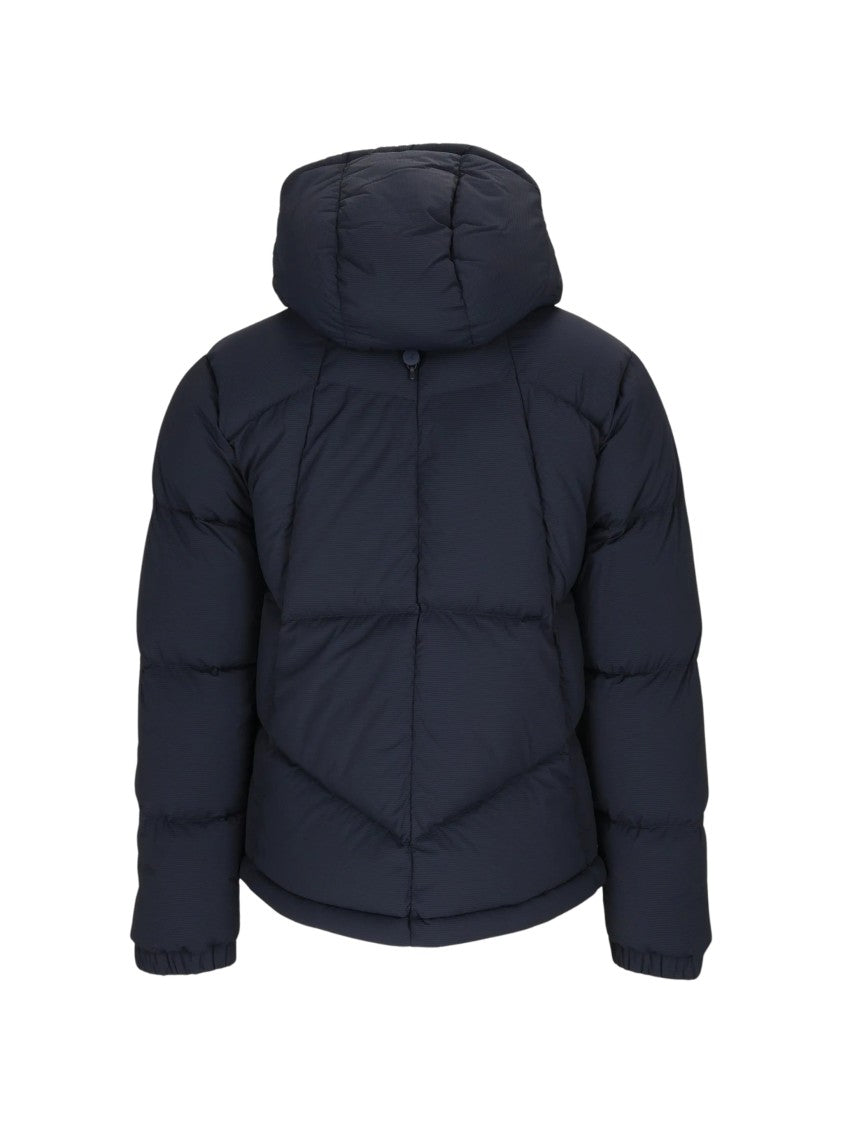 K-Way Quill Fancy Quilted Down Hooded Jacket
