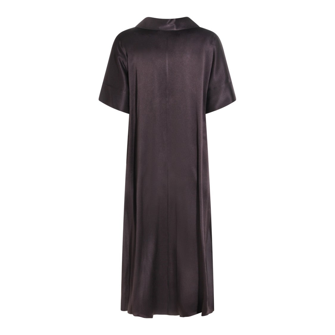 Antonelli Firenze Relaxed Midi Dress With Notched Collar